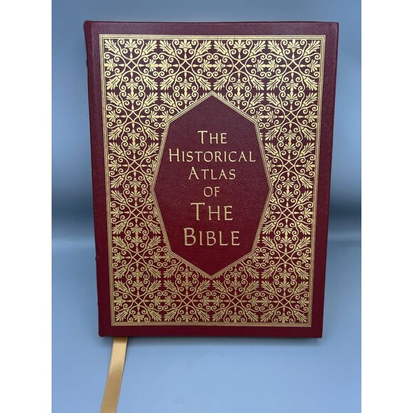 Ian Barnes Other - The Historical Atlas Of The Bible By Ian Barnes  Chartwell Books 2009 Gold Leaf